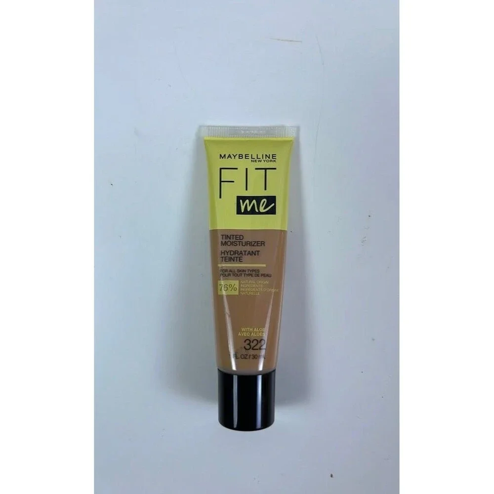 Maybelline Fit Me Tinted Moisturizer 322 Hydrant  All Sink Types Natural